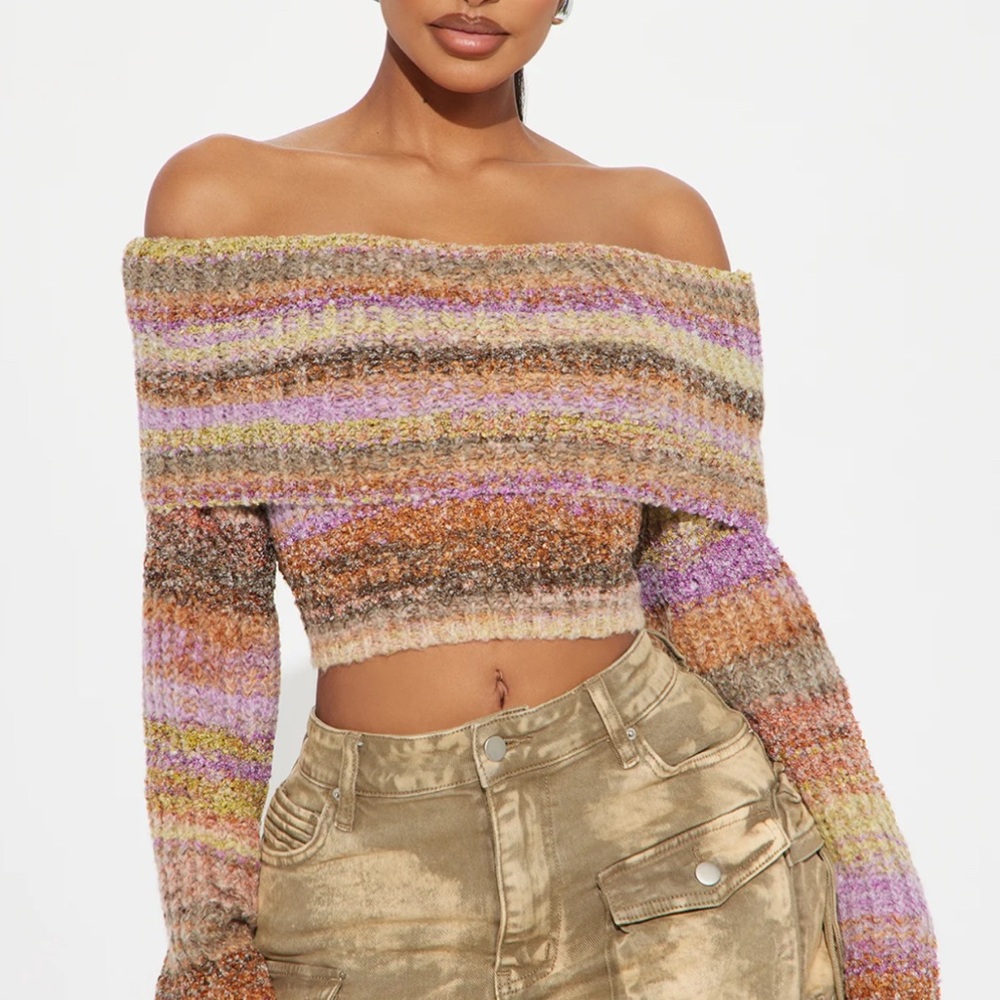 Fashion Nova Off Shoulder Sweater